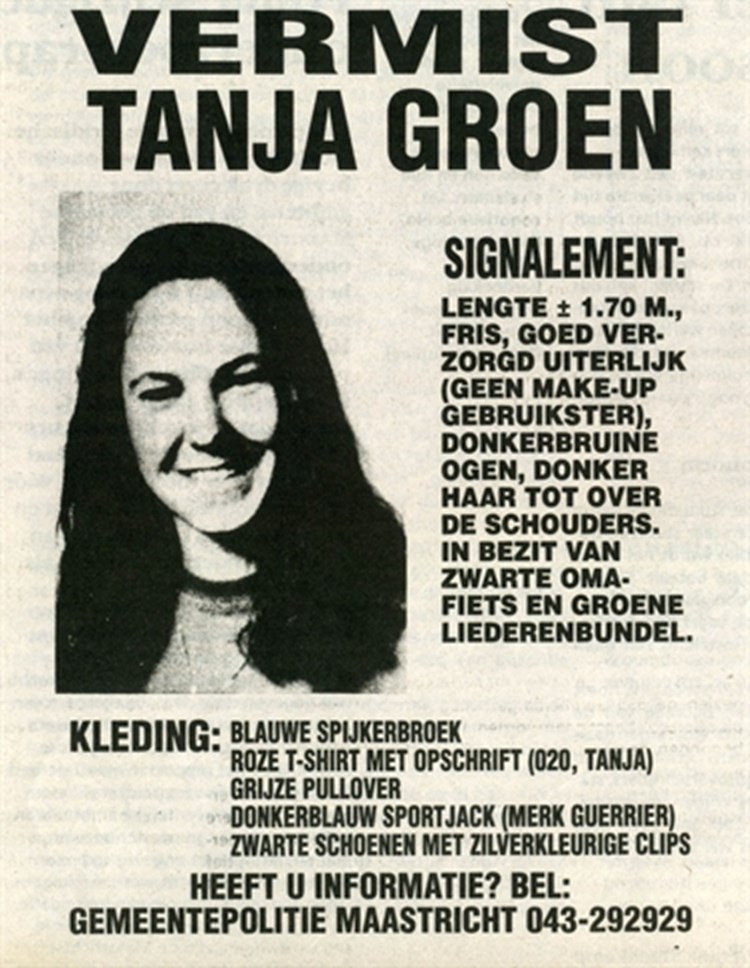 Zoektocht naar lichaam Tanja Groen